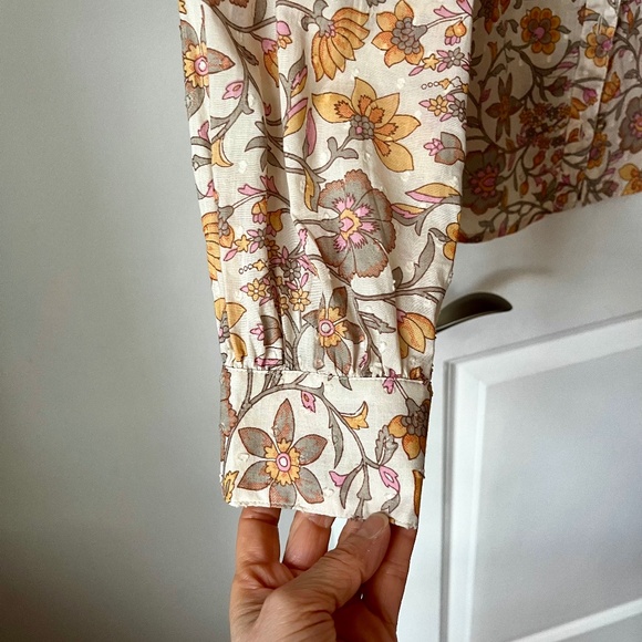 Sezane Chlo Shirt Jardin Céleste , Size 36 - Picture 7 of 9